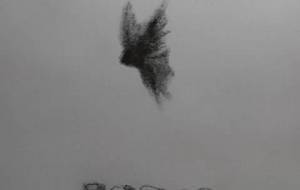 誰かが言いました、嫌われ者は絵を描くべきではない、(精神病薬で何とか僕は自分自身を) - 真鍋哲地