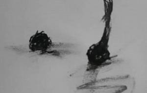 環境危機アート主義(生きていた二匹の愛、兜虫) - 真鍋哲地