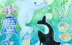海の生き物達 - 【イベント】可能性アートプロジェクト 2024