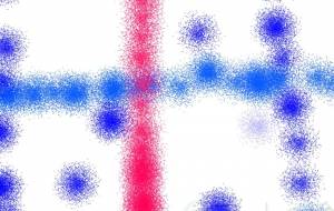 赤い線と青い点 - 来世