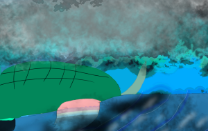 暗雲の中の亀の島 - 来世 