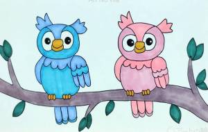 仲良しふくろう - ゆかたん