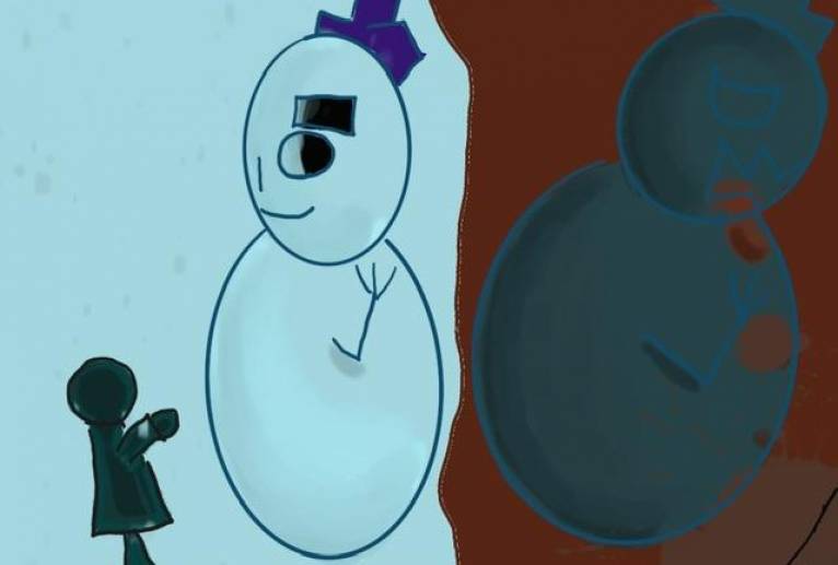 狂気！ 雪だるま - 宇佐山彩葉 