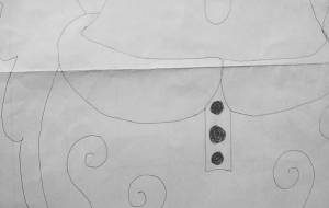 落描き 対比2 - 宇宙水晶