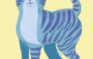 幸せの青い猫 - Hagane 