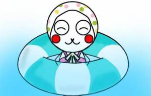 海は楽しいなちょびハナちゃん - しずく