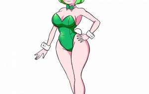 緑のバニーガール - 陸源