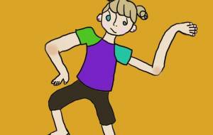 何かのおどり? - 宇佐山彩葉