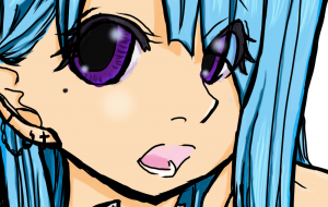 水色の髪 - もりの さくら