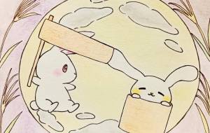 月夜のうさぎ - まろ