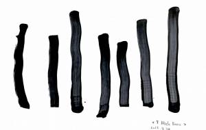7 black lines - 橋詰 聡