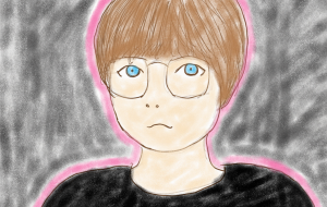 自画像-初ペンタブレット - Yuri Kawashima - 川島ゆり