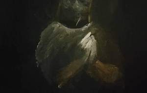 投影症候群的自我境界線、精神障害患者アーティスト写実絵画作品 - 真鍋哲地