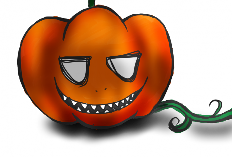 ハロウィン かぼちゃお化け 色つき - もりの さくら 