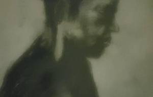 スマート包まれる写実デッサン仏(古里の子ども達の笑い声聞いて、元気がでてきます) - 真鍋哲地