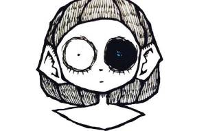 モノクロぱっつんボブの子 - 黒越瑠香