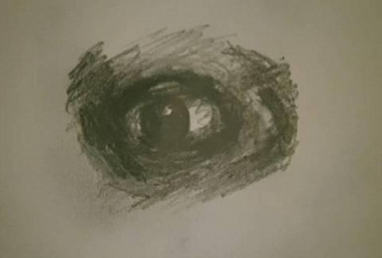 幻覚眼球（唯一幻覚祖父モノクロ）