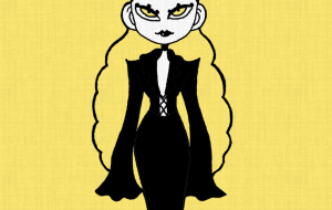 黒のドレスの魔女 - 黒越瑠香 