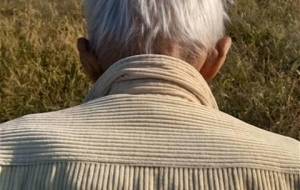 父と麦畑(アートの輪さん節度持って投稿開始します!) - 真鍋哲地