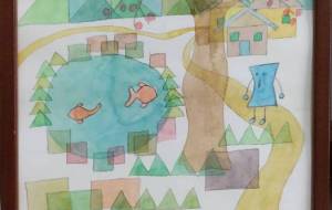 大木のある風景 - 人魚