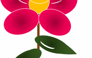 Excel画・山茶花 - ゆりぽ