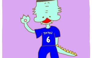 サッカー青年のHappy New Year - わきっちょ