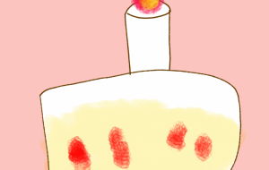 ケーキ - にゃんこそばこ