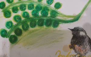 葉っぱと小鳥 - フラワー工房