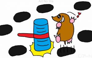 モグラたたき - 工房はんど yu-ma