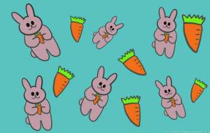 うさぎと人参の世界 - Junna