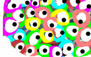 目玉行進 - 笹谷正博