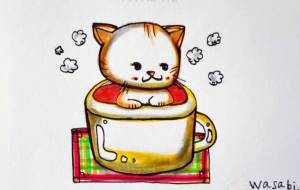 カフェねこ - wasabi