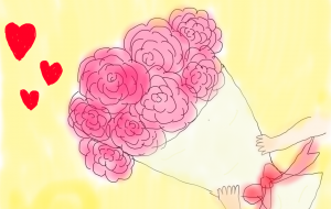 花束 - わらび