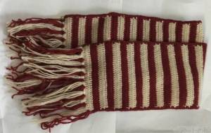 手編みのマフラー - Shota