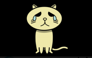 泣く猫 - zibun