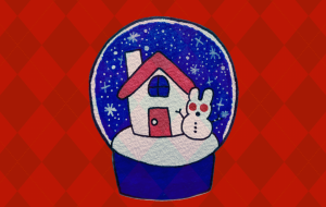 スノードーム雪だるまconejo - 黒越瑠香