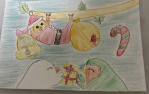 ナマケモノサンタさんからのプレゼント - Yoshi