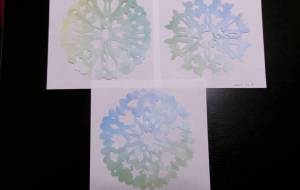 折り紙切り絵柄4 - 明紅葉