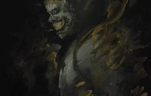 雷神(我が子よお前の叫び声、残光落雷でお前を救う) - 真鍋哲地