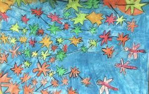 もみじとトンボ - 宮野裕司