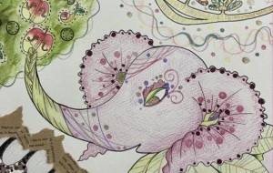 花の像 - 絵言葉