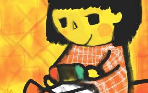 ゲームに夢中。。。 - 万煉(まれん)