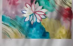 虹色の蓮の花 - サオリ 