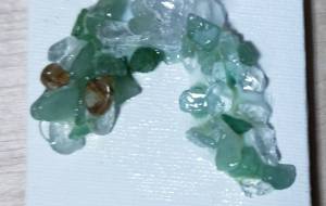 天然石の龍 - 北上さくら