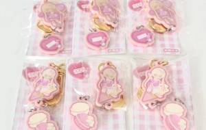 自作アクキー 梱包 並べてみた - 安岡ひろ