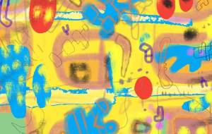 抽象デジタルパート12ー8 - 万煉(まれん)