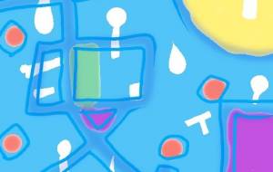 抽象デジタルパート12ー12 - 万煉(まれん)