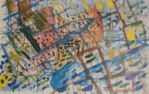 抽象アナログ26ー12 - 万煉(まれん)