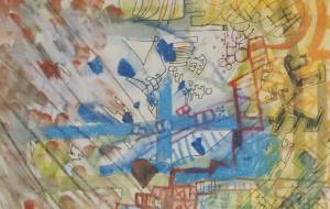 抽象アナログ26ー14 - 万煉(まれん)