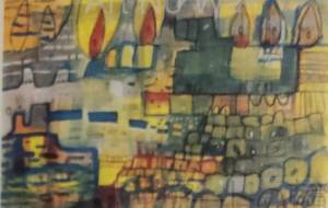 抽象アナログ26ー15 - 万煉(まれん)